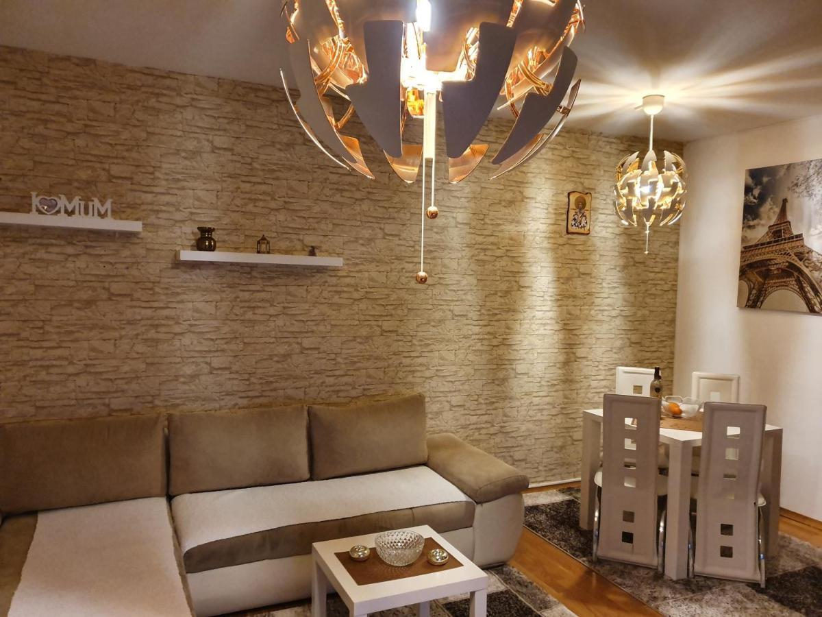 Centar New Lux Apartman Budva Kültér fotó